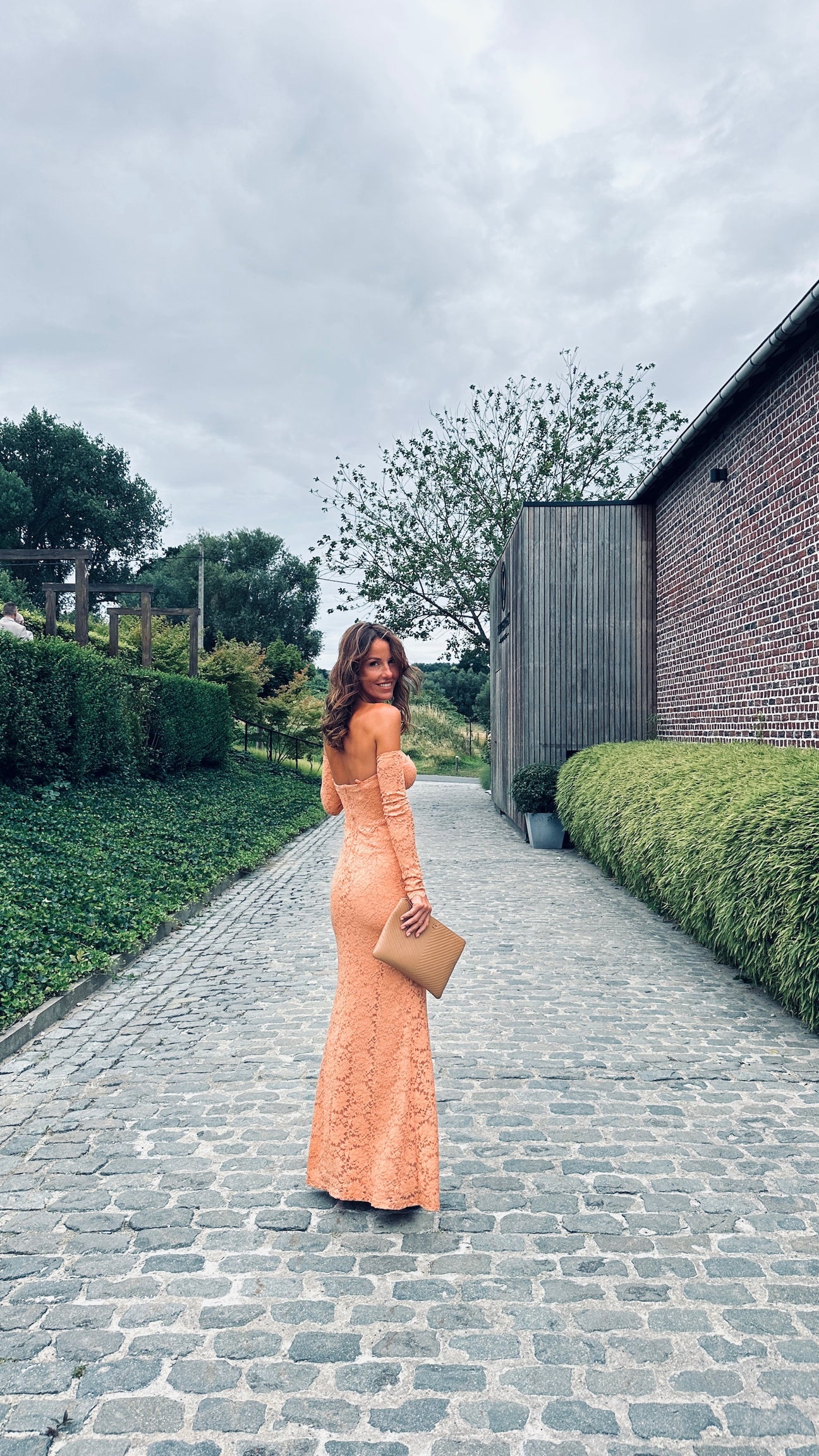 BLUSH SIREN LACE DRESS main image 1