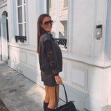LYSBETH BROWN SLEEVELESS JACKET