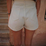 BEJAAD ECRU DENIM SKORT