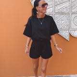 MALLORCA BLACK TWO-PIECE SET