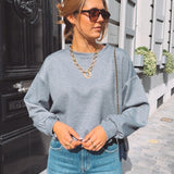XANTHE DARK GREY MUSTHAVE SWEATER
