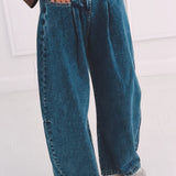 DARK BLUE BALLOON JEANS 9074-26
