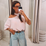 FEZ LIGHT PINK CUT-OUT PULL