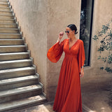 FERDA TERRACOTTA DRESS