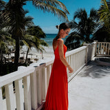 MAR DE LUNA ORANGE DRESS