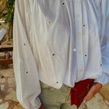 ESPEJITO WHITE BLOUSE