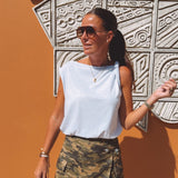 SUAVE GREY SUMMER TOP