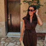 INVIERNO BROWN TWO-PIECE SET PRE-ORDER