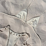 VIVA MEXICO ECRU SHELL BIKINI TANGA