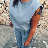 DILARA BLUE TWO-PIECE SET