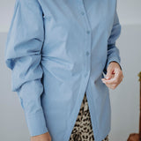 VALERIA LIGHT BLUE BLOUSE
