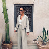 ZEPHYR BEIGE TWO-PIECE SET