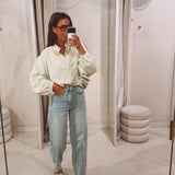 JOSEPHINE YELLOW STRIPED BLOUSE