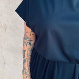 EL BOUDRIA BLACK BRAID DRESS