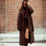 AUTUMN EMBRACE SCARF BROWN