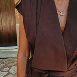 INVIERNO BROWN TWO-PIECE SET PRE-ORDER