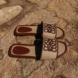 DUNA CAMEL TULUM SLIPPERS