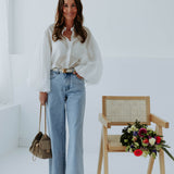 DAGMAR WHITE BLOUSE