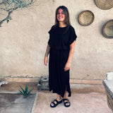 EL BOUDRIA BLACK BRAID DRESS