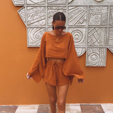 GARCIA RUSTY ORANGE TWO-PIECE SET