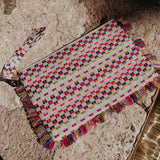 BISOU GREEN/PINK POCHETTE