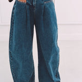 DARK BLUE BALLOON JEANS 9074-26