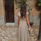 OCASO BEIGE SHELL TWO-PIECE SET