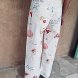SUN & SAND ECRU SUMMER PANTS