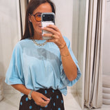 HELENA LIGHT BLUE T-SHIRT
