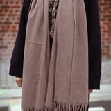 COSY SEASON TAUPE SCARF