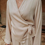 NITIDO BEIGE TWO-PIECE SET