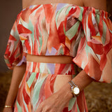 SIENNA TERRACOTTA TWO-PIECE SET