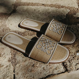 DUNA BEIGE TULUM SLIPPERS