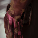 GARDEN OF ROSES BROWN BLOUSE