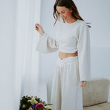 DAYDREAMER BEIGE TWO-PIECE SET