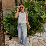 PALOMA WHITE OPEN BACK TOP