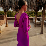 INAYA PURPLE DRESS