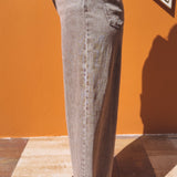 LIGHT BROWN BALLOON JEANS 9157-13
