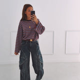 BLUE HEART BALLOON JEANS A5264