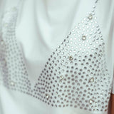 DIAMOND BIKINI WHITE T-SHIRT