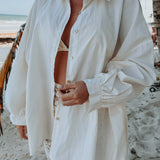 MARGARITA ECRU OVERSIZED BLOUSE