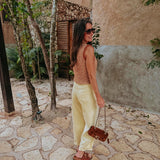BUTTER YELLOW BALLOON JEANS 9111-8