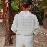 ANDALE MINT STRIPED SKORT