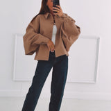 LEONIE BEIGE MIDSEASON JACKET