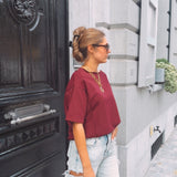 LIVARA BORDEAUX SWEATER