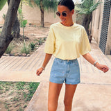 SUNSEEKER YELLOW T-SHIRT