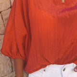 SALOU RED BLOUSE