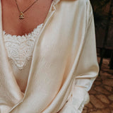 VACACIONES ECRU BLOUSE