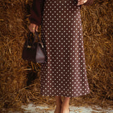 VIVIENNE BROWN POLKADOTS SKIRT