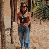 KASBAH BROWN TOP